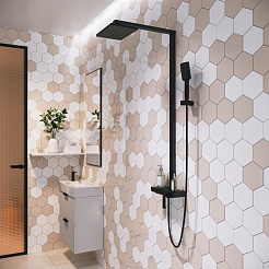 Timo Душевая система Torne SX-4310/03 черный – фотография-6